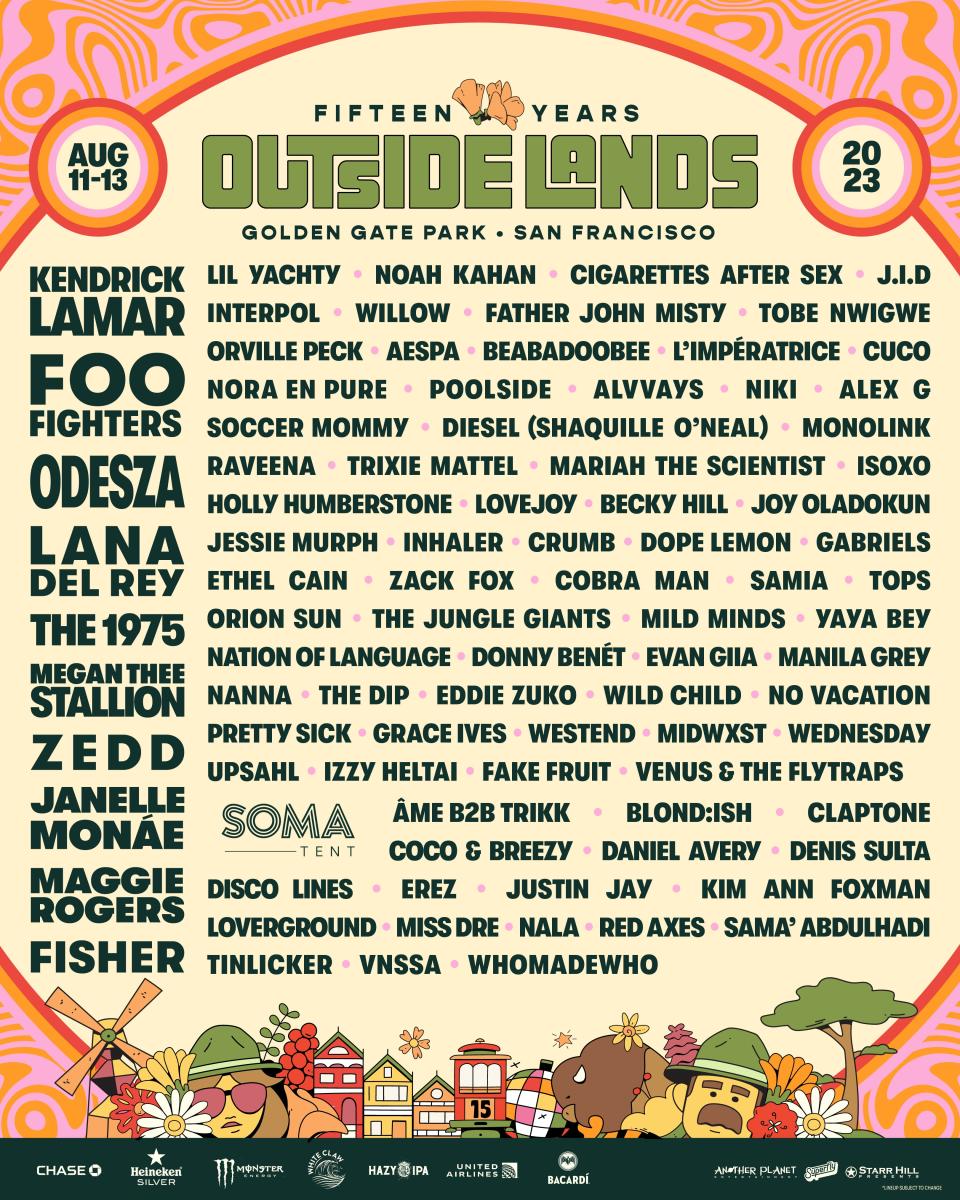 Outside Lands 2023 Livestream Schedule & Details Announced