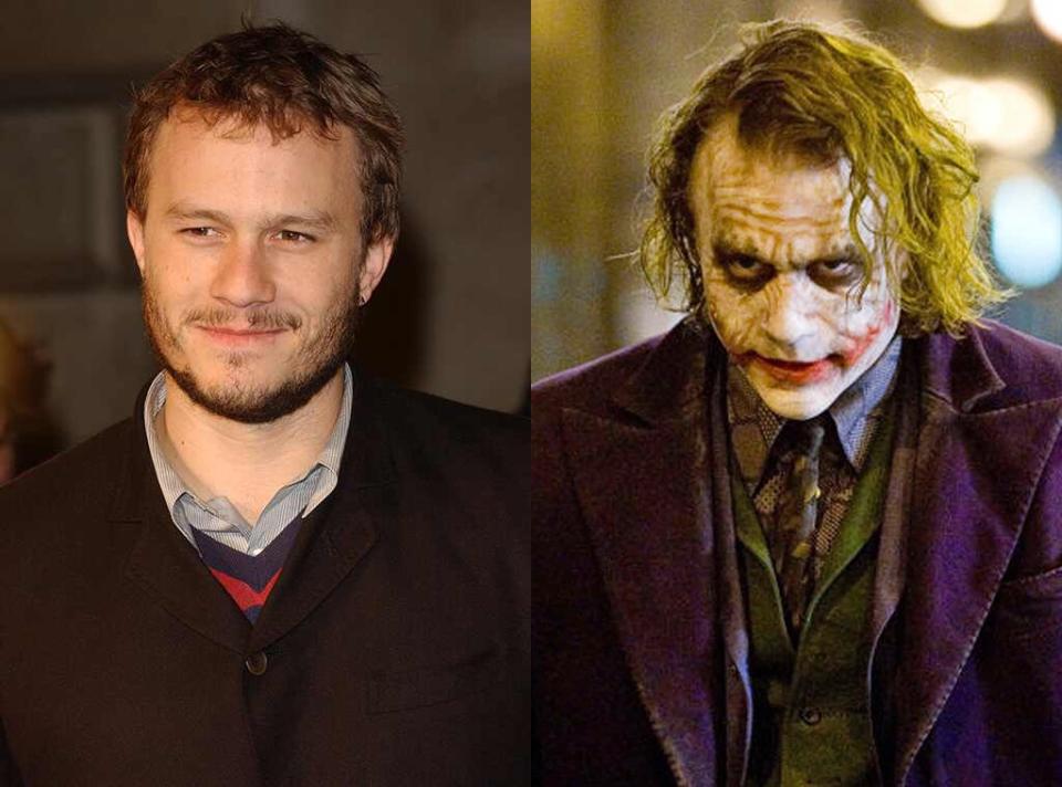 Heath Ledger in <i>The Dark Knight</i>