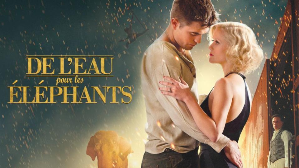 De l'eau pour les éléphants, avec Robert Pattinson, à découvrir le 21 mai sur Disney+. ©disney+