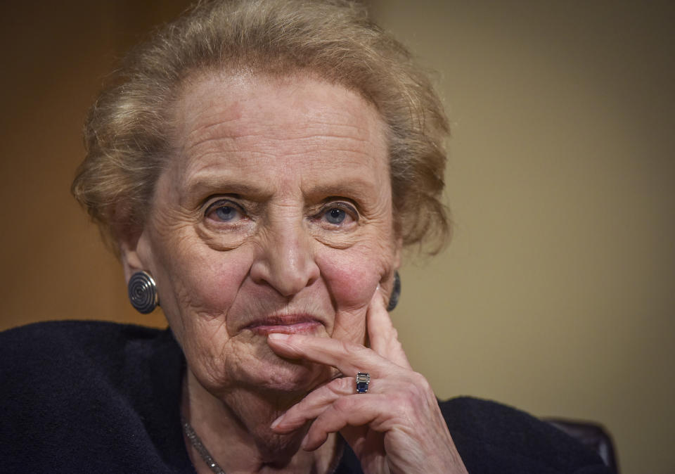 Former U.S. Secretary of State Madeleine Albright participates in a moderated conversation about her new book.
