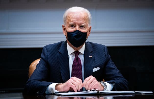 President Joe Biden's administration has been leaning on areas that have been slow in giving out federal rental assistance. (Photo: Al Drago, Pool/Getty Images)
