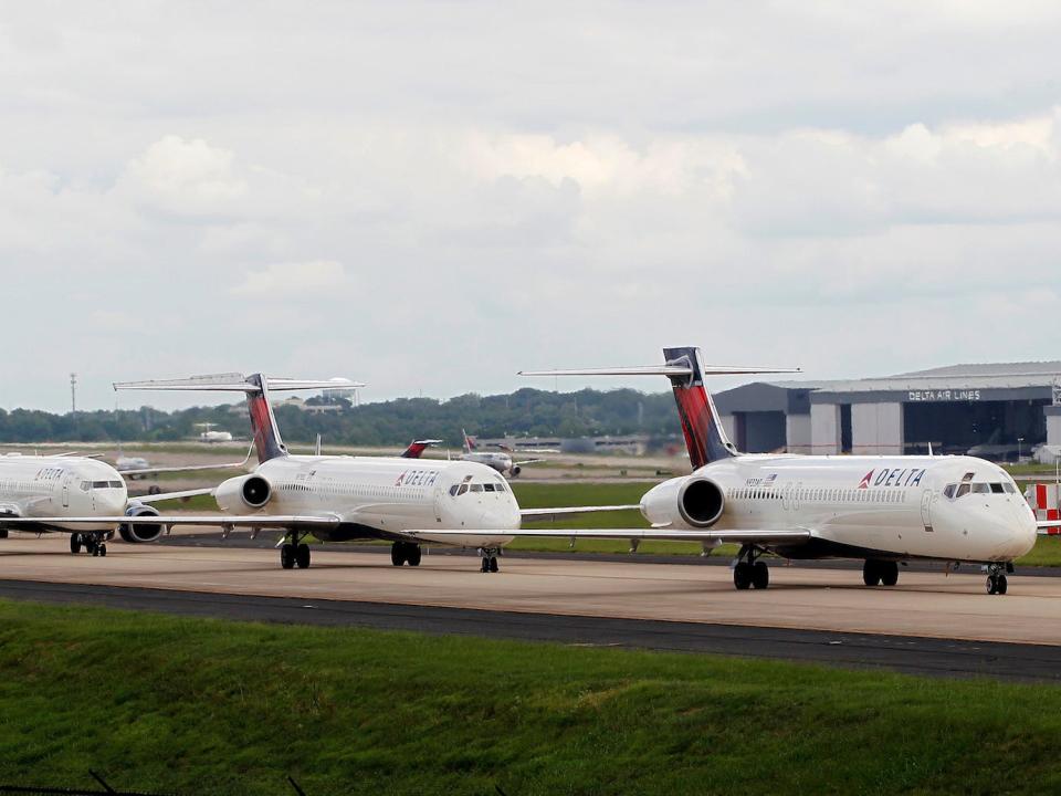 Delta Jets Atlanta airport