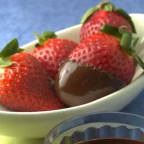 Strawberries Dipped in Chocolate