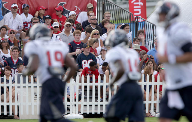 Texans announce 5 public practices during 2021 training camp