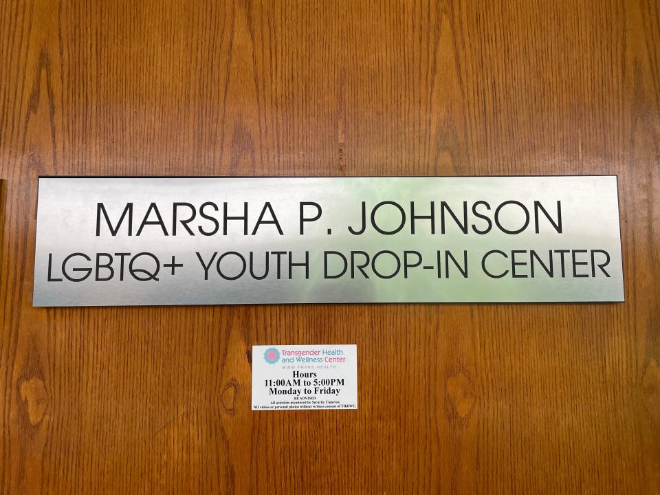The Marsha P. Johnson LGBTQ+ Youth Drop-In Center is located at 340 S. Farrell Drive, Suite A106, in Palm Springs.