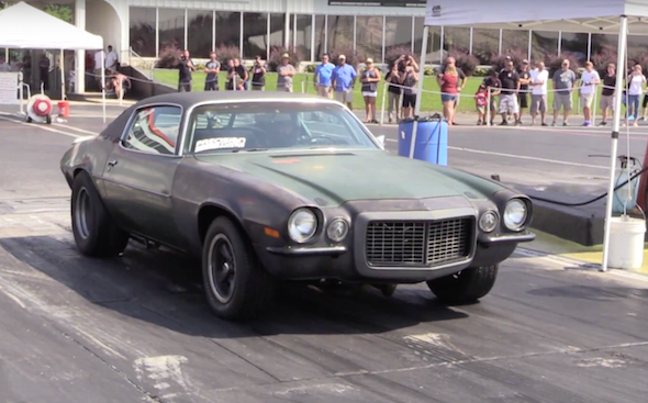 1,400bhp Camaro Junkmobile humiliates Porsche 918 Spyder in drag race