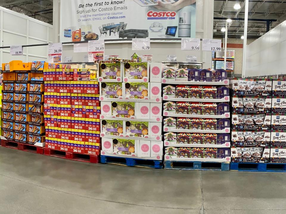 Costco Halloween candy section