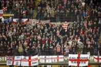 Football Soccer - Inter Milan v Southampton - UEFA Europa League Group Stage - Group K - San Siro Stadium, Milan, Italy - 20/10/16 Southampton fans before the match Reuters / Alessandro Garofalo Livepic