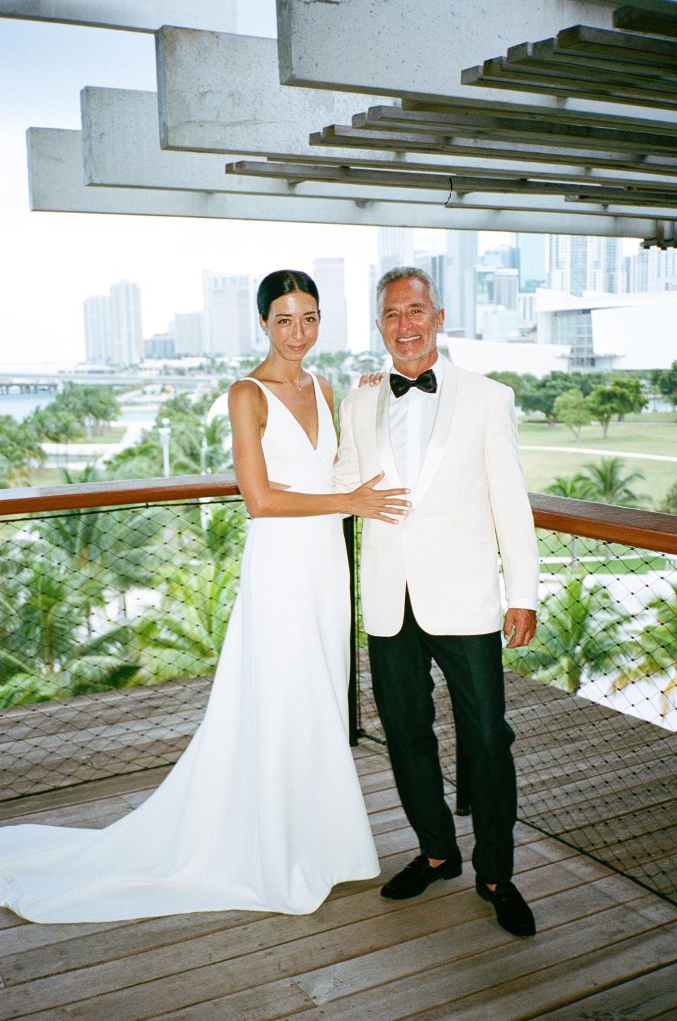 My dad was my partner in planning for this entire wedding weekend. He is someone I look up to in every sense of the word, and I absolutely love this photo of us. You can see the pure happiness in our faces.