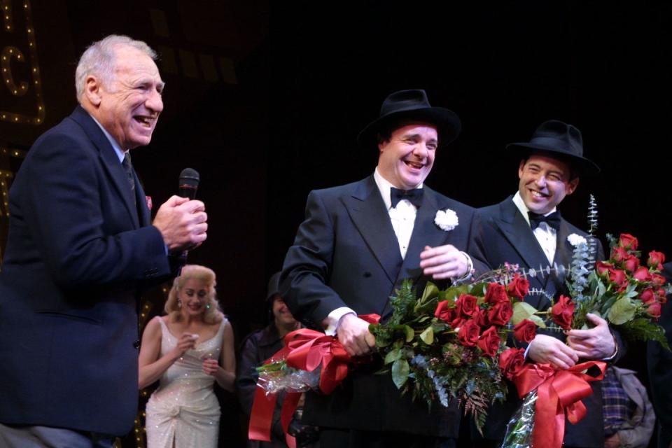 nathan lane and matthew brodericks last show