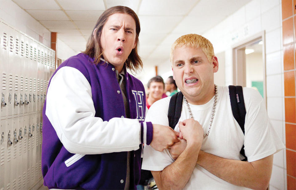 2012 21 Jump Street Their pitch for the Channing Tatum/Jonah Hill reboot of the 1980s TV show was simple: “What if it was good?” recalls Lord. The strong reaction and $201.5 million haul sparked a 2014 sequel and solidified the duo as rare filmmakers who could straddle live-action and animation.