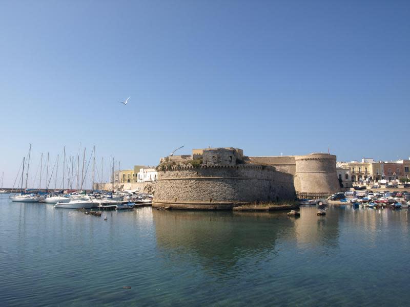 Gallipoli ist eine Hafenstadt auf der Halbinsel Salento in Apulien. Im Herbst beginnt hier die schönste Zeit des Jahres. Foto: Doris Burger