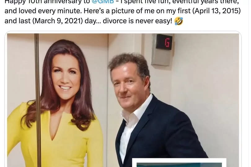 Piers Morgan celebrates Good Morning Britain's 10th anniversary