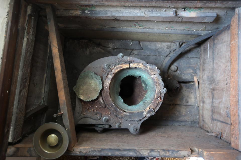 Examination of Toronto's oldest surviving toilet