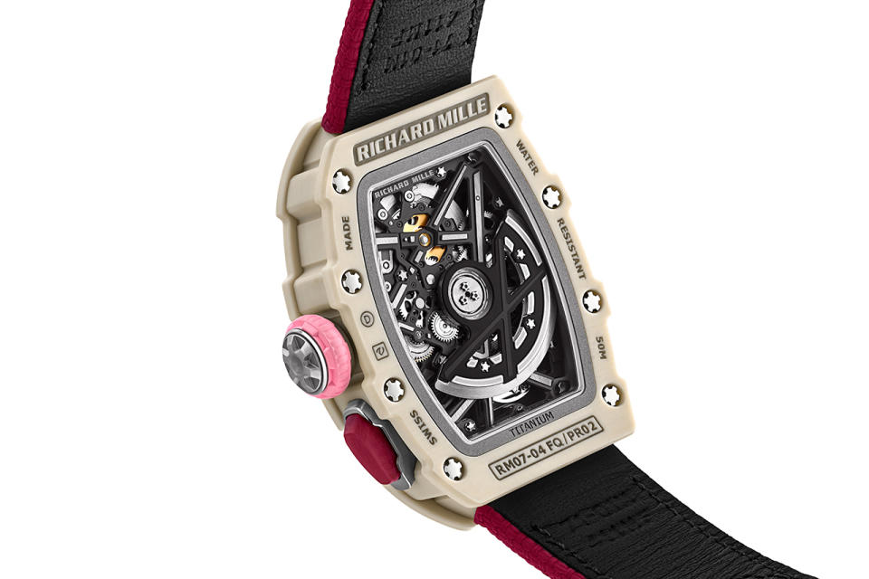 richard mille rm 07-04 performance watch sport athlete athletic stories aurora strauss nafi thiam yulia margot nelly korda 