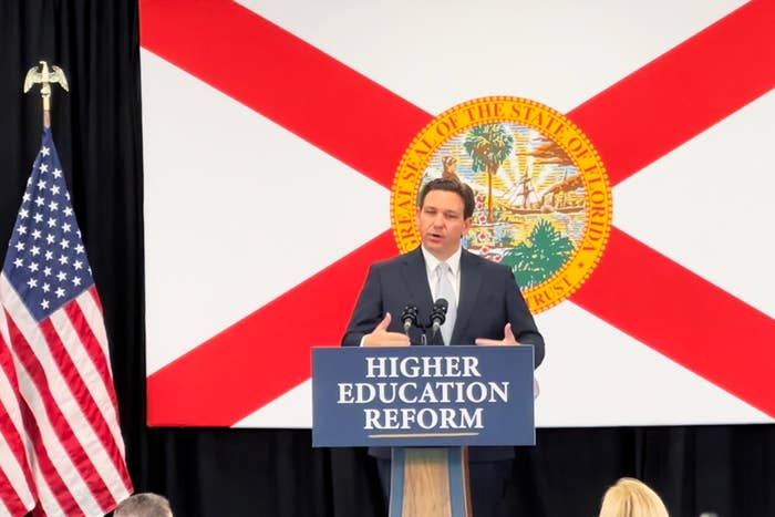 Florida Gov. Ron DeSantis announces plans to reform public universities by banning 
