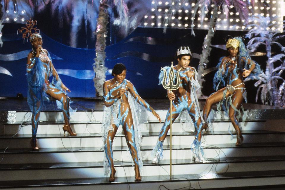 From Russia with love: Boney M on tour in 1980. (Peter Bischoff/ Getty Images)