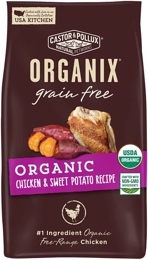 Castor and Pollux Organix Organic Healthy dog food