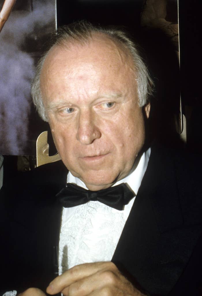 Frank Herbert attends the 1984 "Dune" premiere.