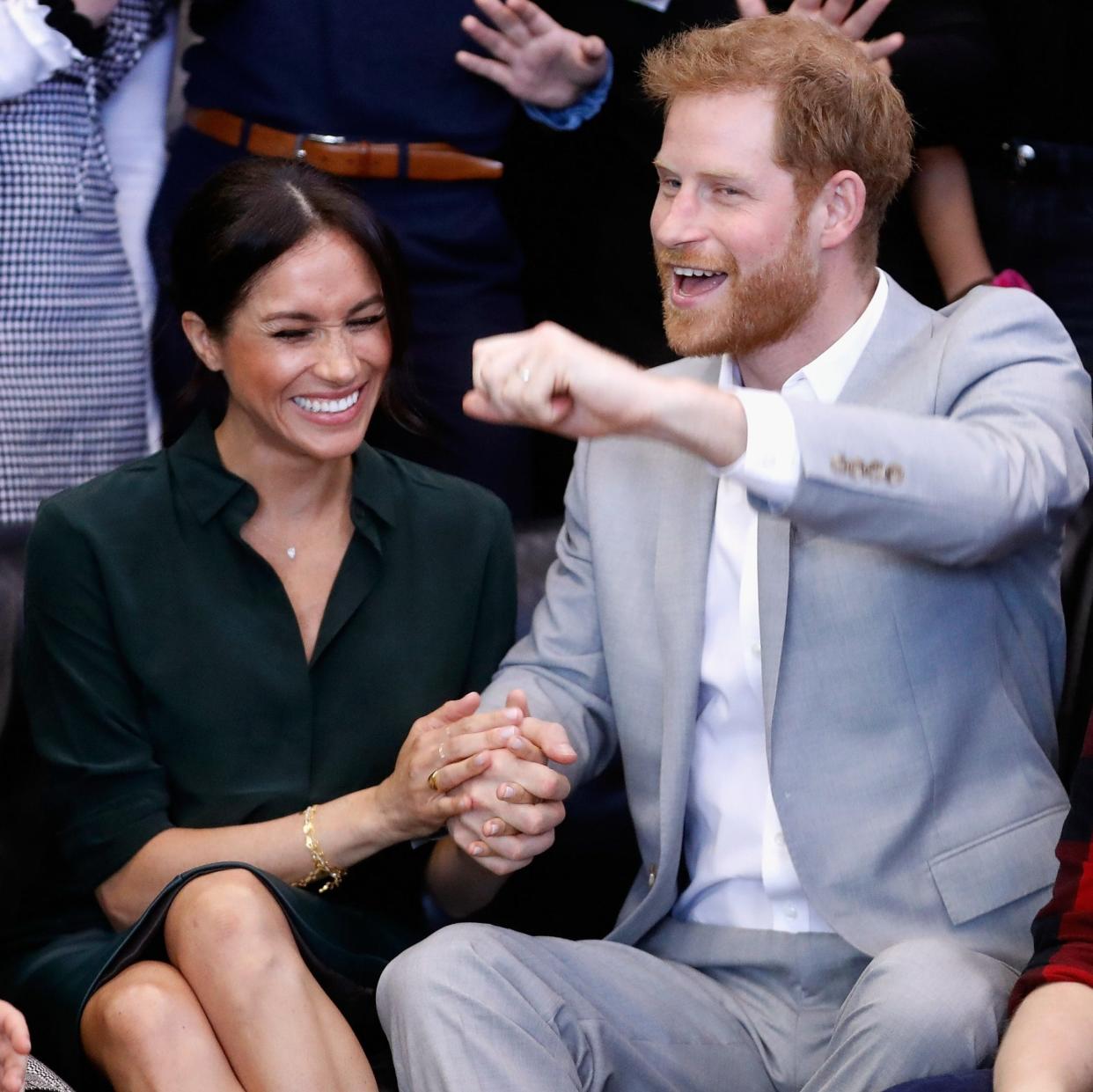 The Duke and Duchess of Sussex have announced they are expecting their first baby next spring - Getty Images Europe