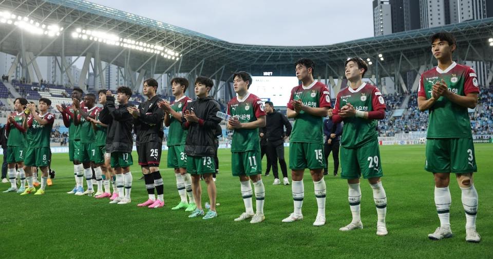 Daejeon Hana Citizen's next three games will decide the course of their season