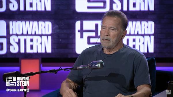 Arnold Schwarzenegger on The Howard Stern Show