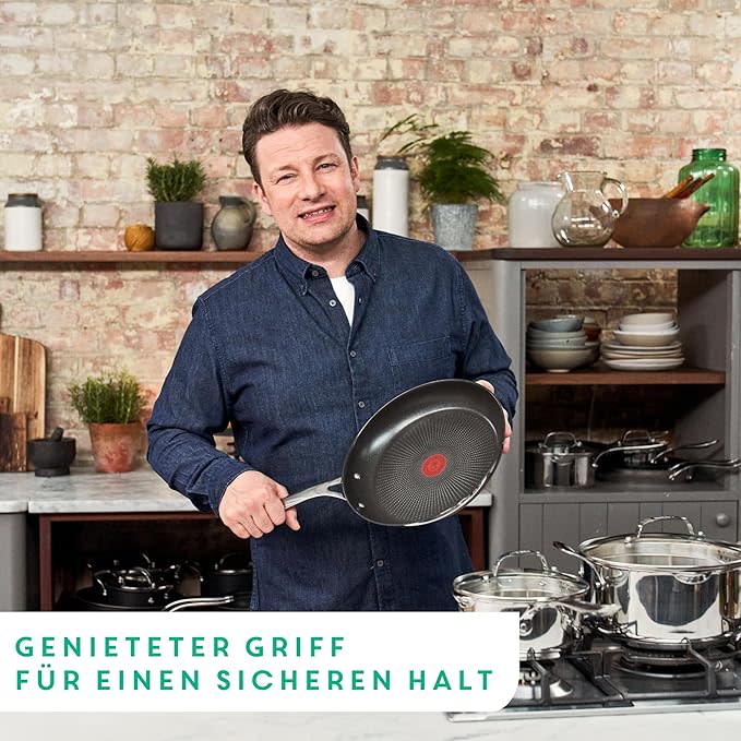 Jamie Oliver by Tefal Cook's Direct On Bratpfanne derzeit über die Hälfte reduziert.  