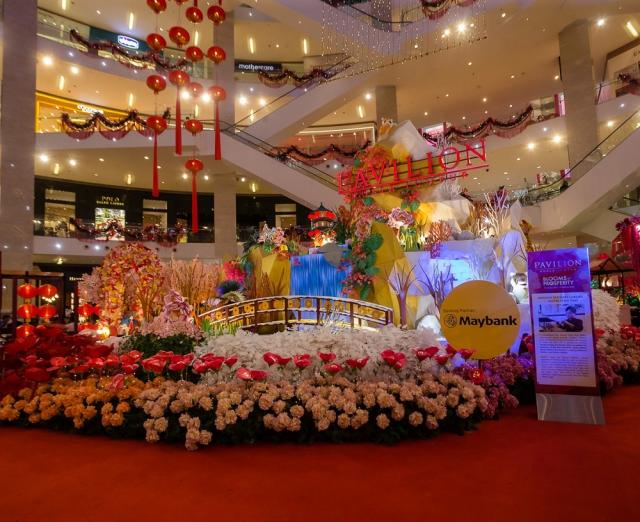 Chinese New Year decor at Klang Valley malls in full bloom despite MCO