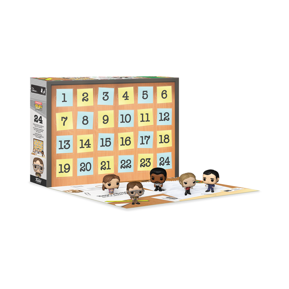 Funko's line of pop culture advent calendars include Harry Potter and The Office. (Photo: Courtesy of Funko)