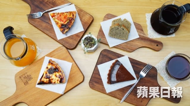 「小安比樂」的Cafe售賣本地食材所製的果茶及蛋糕。