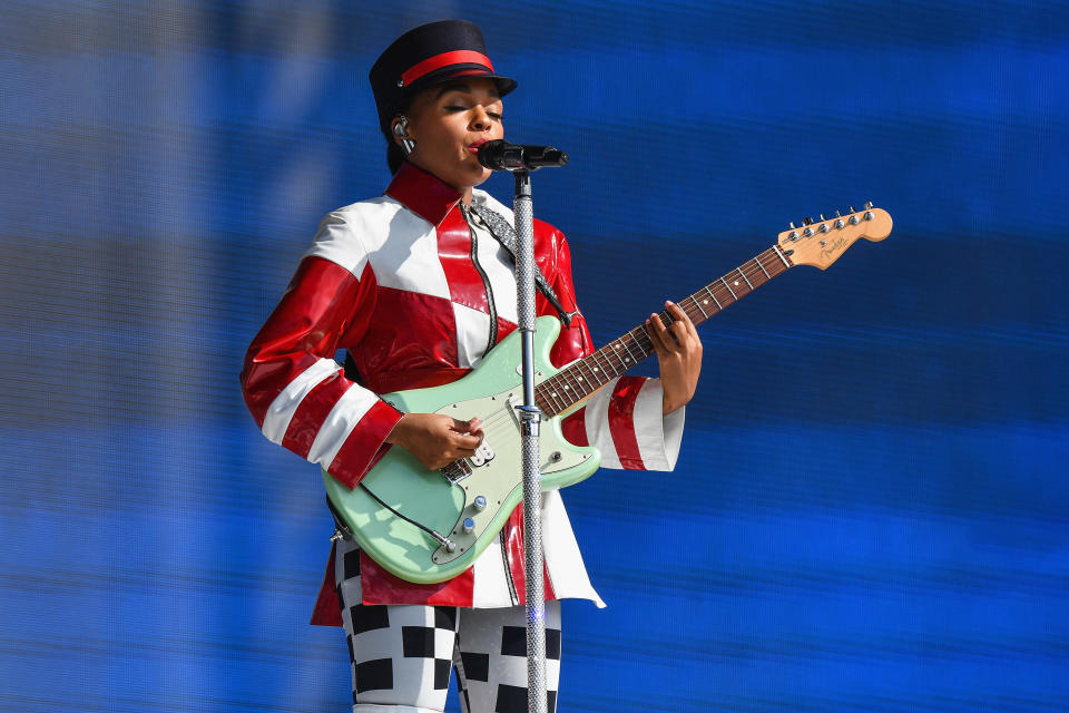 Janelle Monae performing in Austin, Texas, earlier this month. (Photo: Getty Images)