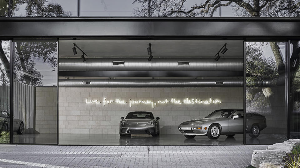 Ferris Bueller-inspired garage in Austin