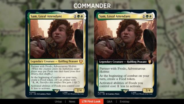 MAGIC: THE GATHERING Reveals First LORD OF THE RINGS Cards - Nerdist