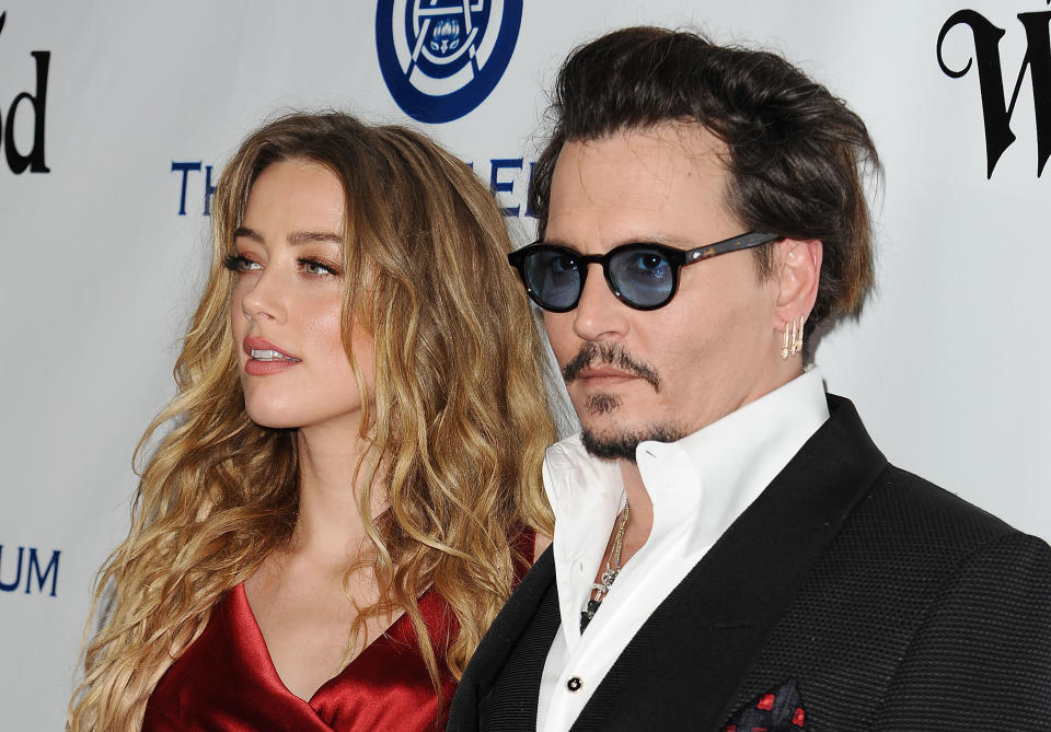 Heard and Depp were married for 15 months <a href="http://www.huffingtonpost.com/entry/johnny-depp-amber-heard-divorce_us_57463ec3e4b03ede4413d5f7">before calling it quits</a> in May. Shortly after, the actress&nbsp;claimed she was a <a href="http://www.huffingtonpost.com/entry/amber-heard-seeks-restraining-order-against-johnny-depp-claims-shes-a-victim-of-domestic-violence_us_574878d0e4b055bb117204b6">repeated victim of domestic violence</a> at the hands of Depp and soon the pair were entangled in a nasty divorce saga. They reached a settlement in August, with Depp agreeing to pay Heard $6.8 million,<a href="http://www.huffingtonpost.com/entry/amber-heard-files-court-order-after-johnny-depp-refuses-to-pay-divorce-settlement_us_585298efe4b0732b82fefd2d"> but after a recent mix-up</a>, the actor is taking a step back. Heard plans on donating all the&nbsp;money to charity.&nbsp;