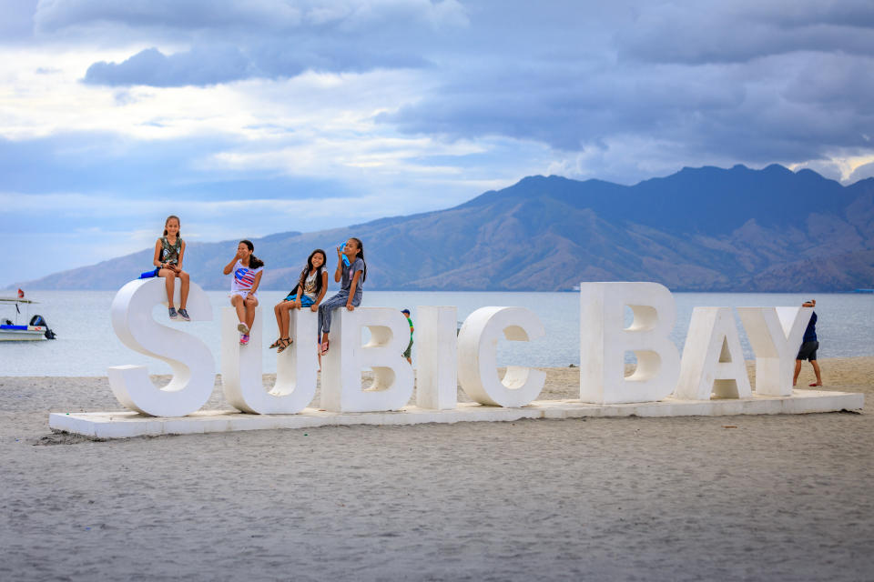 Landmark of Subic Bay port in Subic, Zambales, Philippines. (Photo: Getty Images)