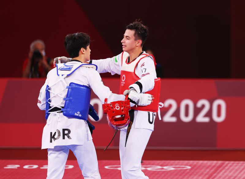 Taekwondo - Men's Featherweight 58-68kg - Last 16