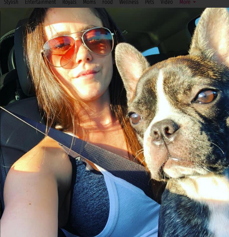 Reality star Janelle Eason claims she is considering divorcing her husband after he allegedly shot her dog, Nugget. Instagram/Janelle Eason