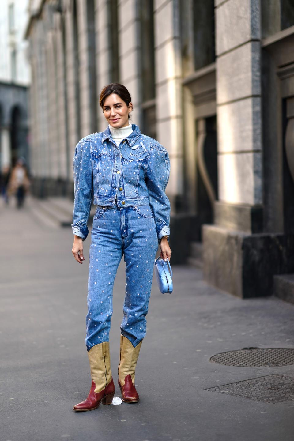 Denim-on-Denim Outfits Are Truly Easy to Pull Off