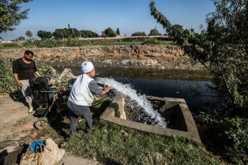 The Nile is a lifeline to Egypt, where 95 percent of the country's 100 million people live along its banks