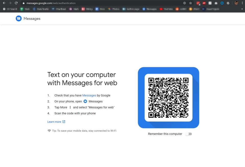 messages for web log in