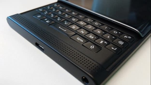 blackberry priv slider