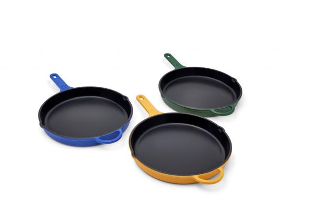 Great Jones King Sear Cast-Iron Skillet - Mustard