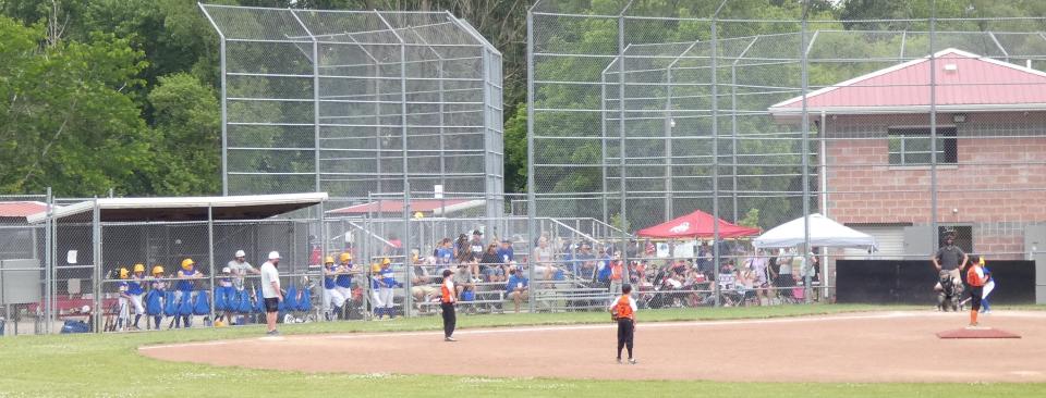 This weekend's Tommy Slugfest, organized by Bucyrus Little League, brought 49 teams, along with parents and coaches, to town. Younger teams play at Aumiller Park on Saturday afternoon.