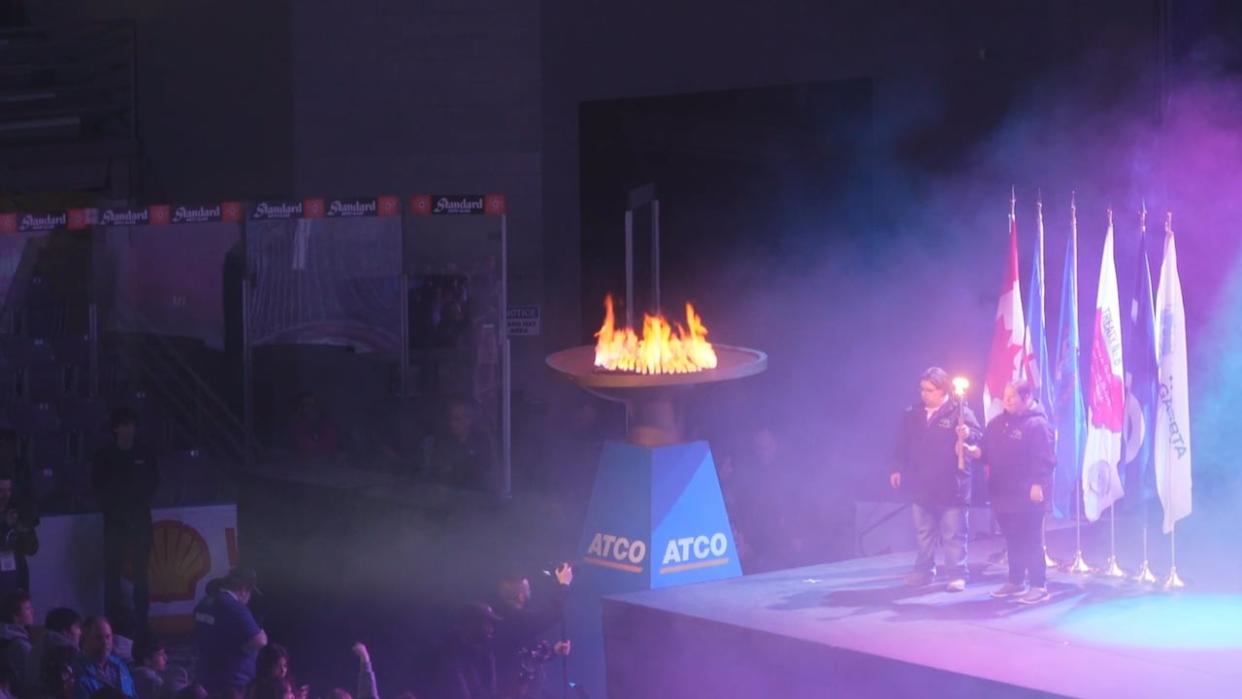 The 2024 Alberta Winter Games started Friday with the four-day event concluding Monday. (Dennis Kovtun/CBC - image credit)