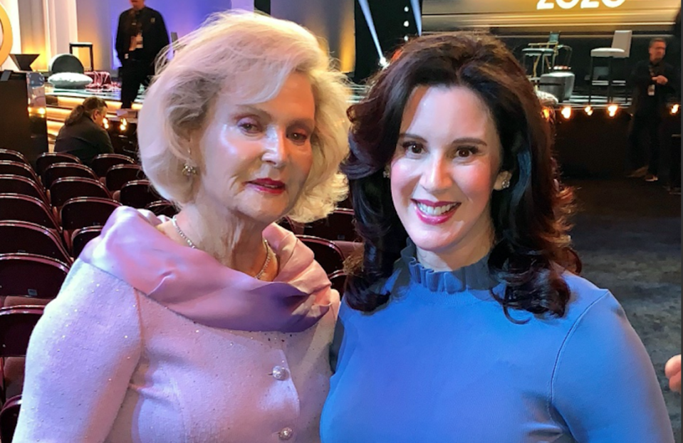 The author and her mother again at the 2020 Miss America competition. (HLF)