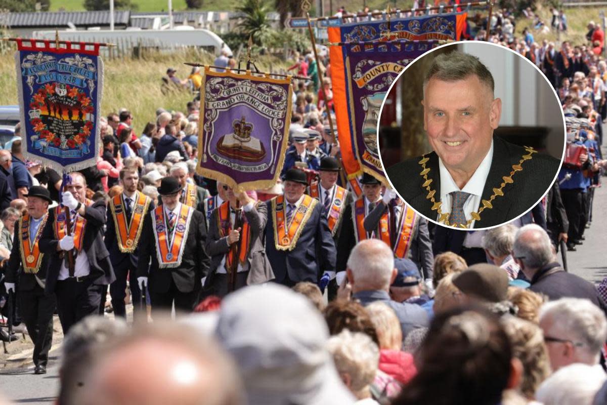 Inverclyde’s provost has offered an ‘unreserved apology’ to locals after a column he penned about an upcoming Orange walk in Gourock sparked major controversy locally. <i>(Image: Newsquest)</i>