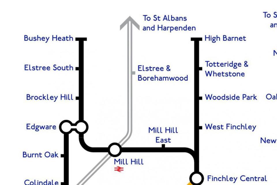 The Northern line could have extended up to Bushey Heath (Alastair Carr)