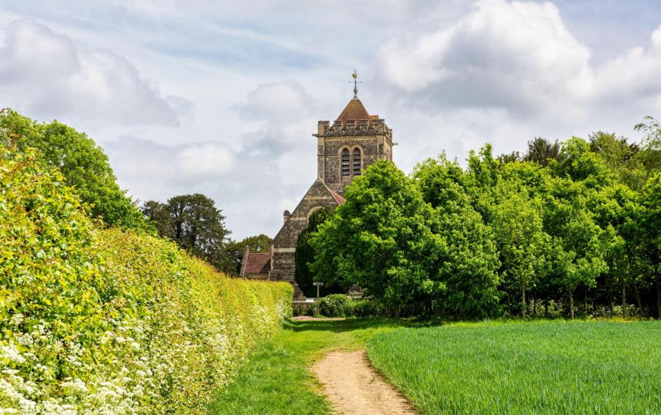 St. Giles Church in Shipbourne, Kent