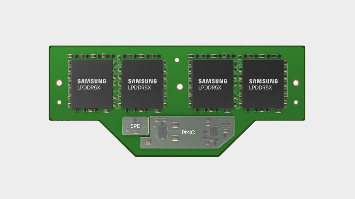  Samsung LPCAMM module render. 