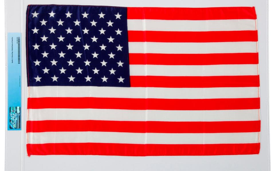US flag taken to the moon on Apollo 11 - Heritage Auctions